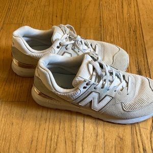 New Balance Women 574 (All Day Rose) Sneakers
